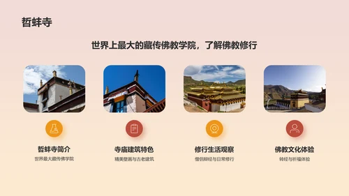 橙色扁平风旅游出行计划旅游攻略PPT模板