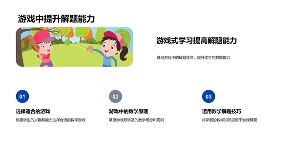 趣味数学教学法PPT模板