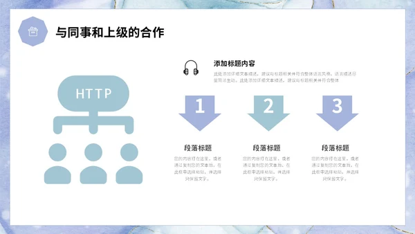 鎏金风个人述职报告工作汇报PPT