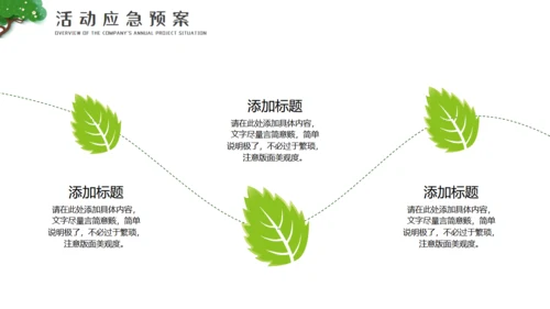 植树造林植树节通用PPT模板