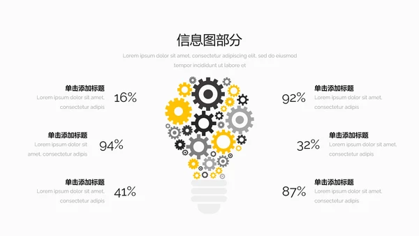 欧美风创意三角版式公司简介商务PPT模板