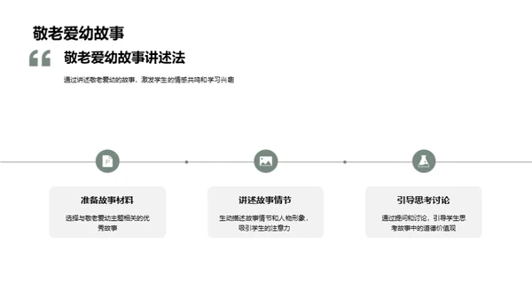 敬老节日文化教育