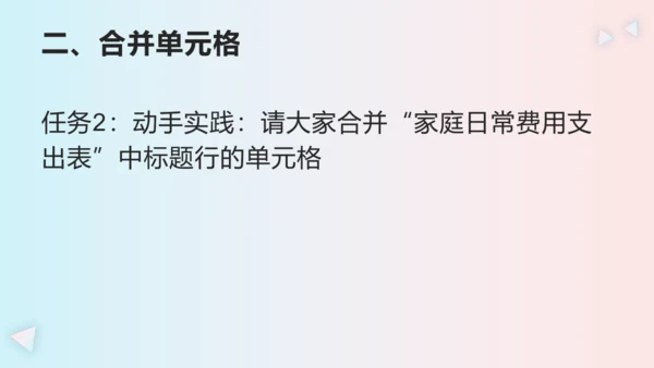 第二章活动2 编辑美化电子表格 课件(共20张PPT)