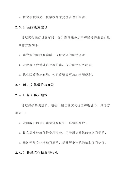 乐平旧城区改造规划方案