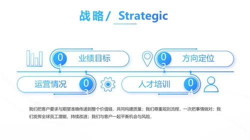 蓝色企业宣传画册公司简介产品介绍PPT