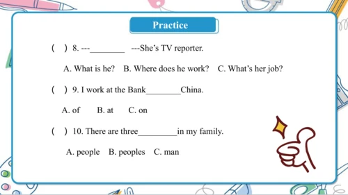 Unit 4  Where do you work Lesson 21- Lesson 22 课件（