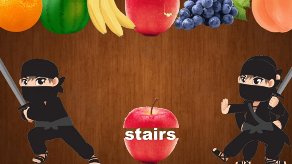 外研社六下 Module4 Unit2 The apples are falling down