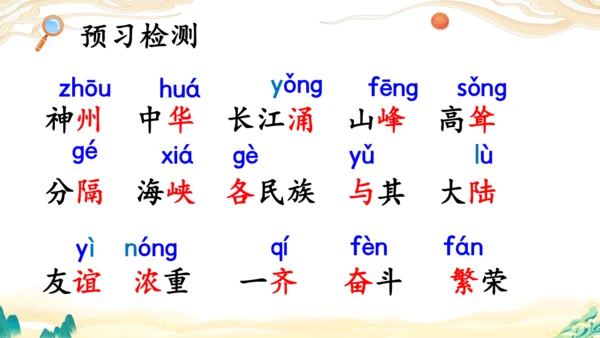 识字1《神州谣》课件