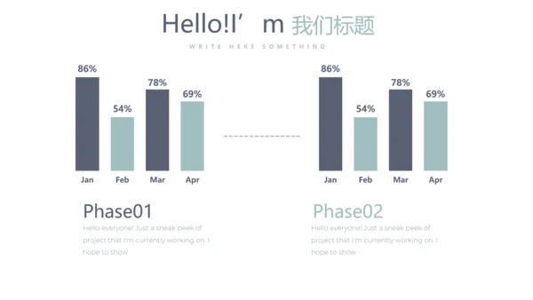 蓝色医疗医学大脑研究动态PPT模板