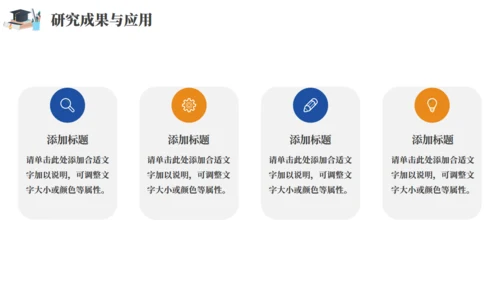毕业答辩学术研究通用PPT模板