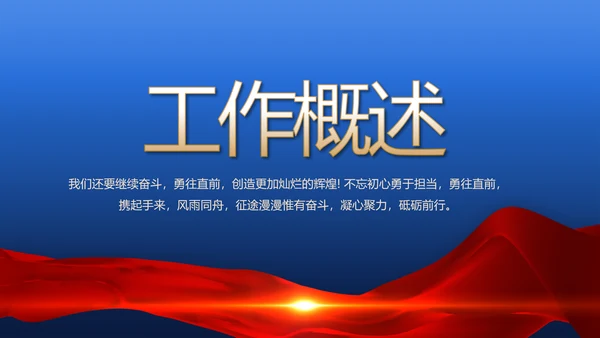 蓝色热烈欢迎上级领导莅临指导动态PPT模板