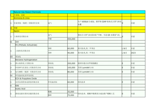 华陆工程公司煤化工及天然气化工.docx