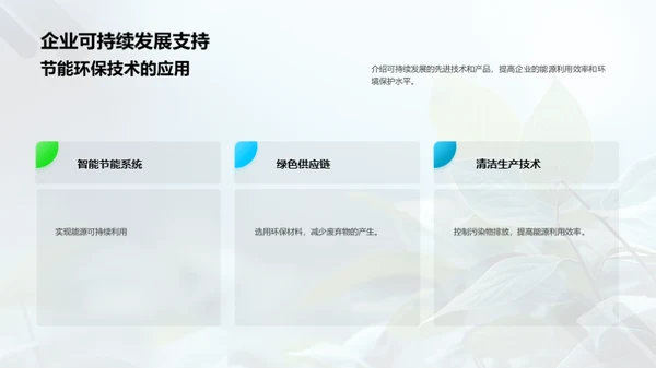 节能环保：企业的责任与机遇