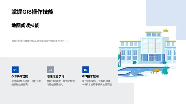 地图与GIS应用教学PPT模板