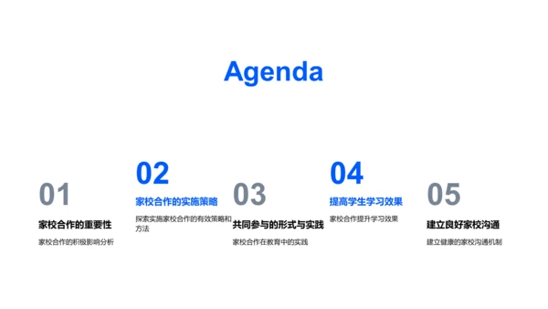 家校合力成就学生PPT模板