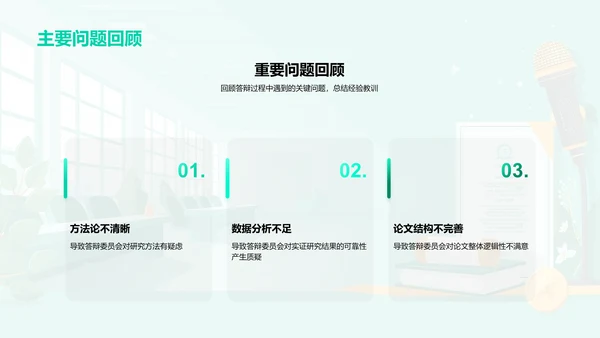 硕士答辩技巧PPT模板