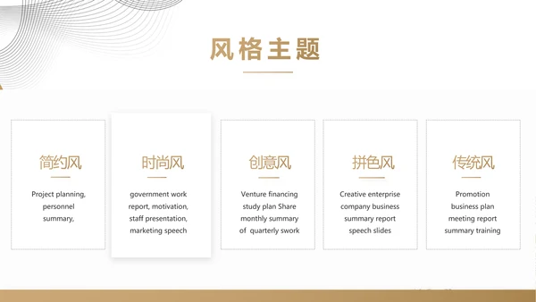 简约大气公司产品介绍宣传通用PPT