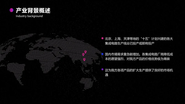 色紫炫酷科技风行业商业计划书