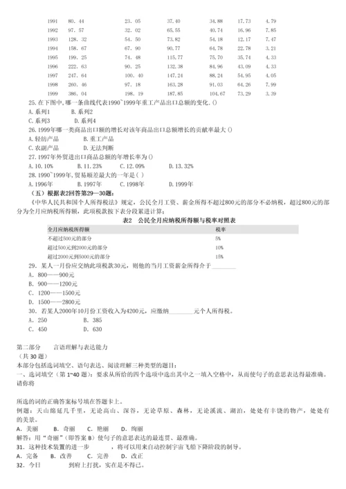 公务员考试题库.docx