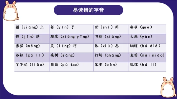 统编版语文二年级上册识字 第二单元（复习课件）