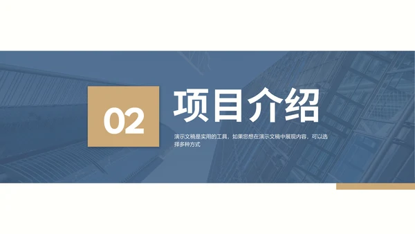 商业城市BP商业计划书通用PPT模板