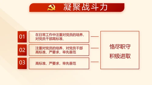 红色大气纪检监察干部教育工作总结汇报PPT
