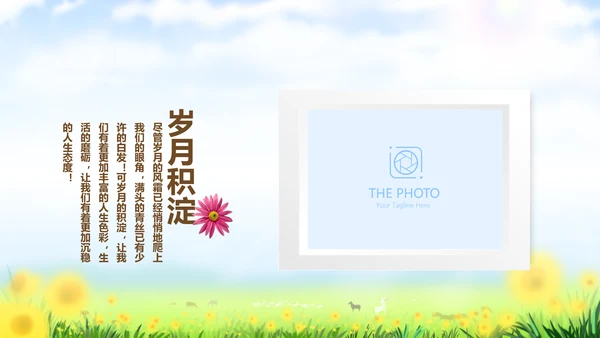 致青春放飞梦想同学会电子相册动态PPT