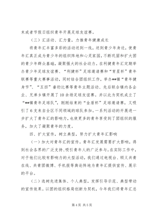 团委乡村青年汇工作调研报告 (2).docx