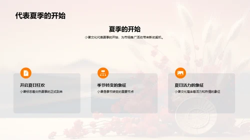 小暑文化与市场策略