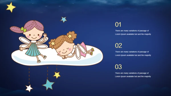 关注自闭症儿童通用PPT模板