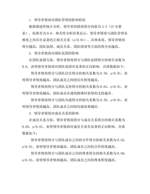 领导者情商在团队管理中的重要性