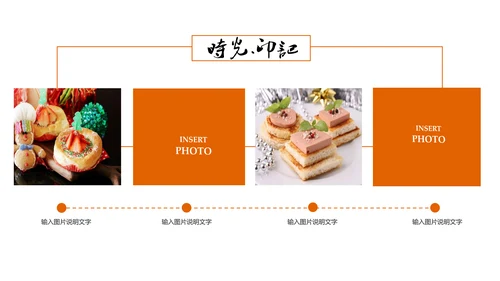 美食甜点面包烘培动态PPT模板