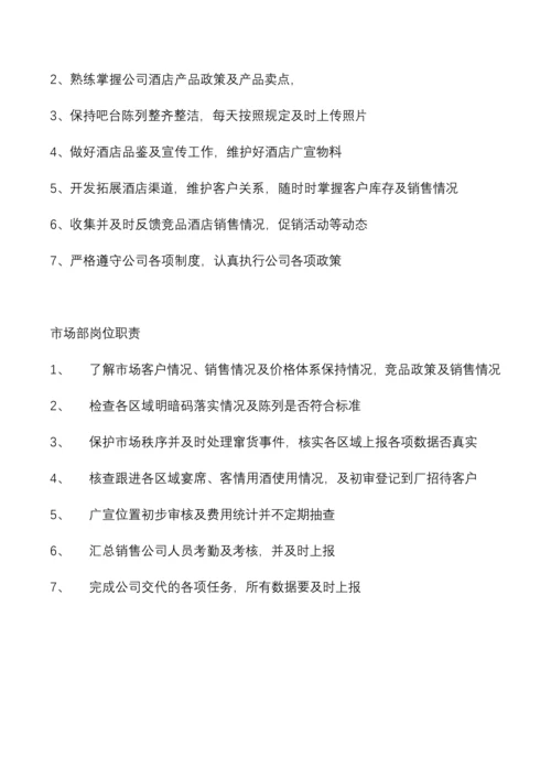 销售公司岗位职责.docx