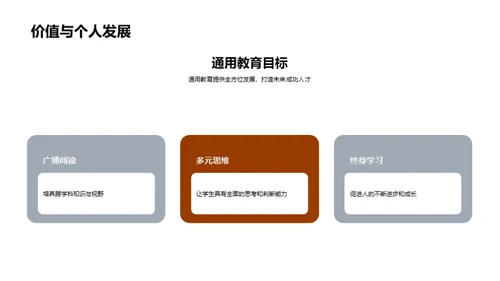 通用学历教育探索