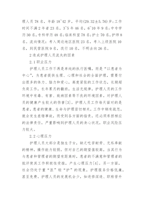 有关医院护士毕业论文范文.docx