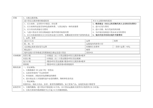 2023年最新注册会计师税法高度总结.docx