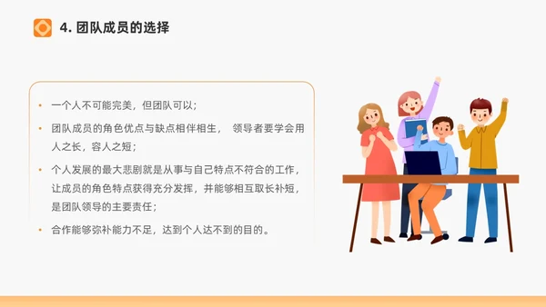橙色打造高绩效团队绩效考核团队管理通用PPT团队建设