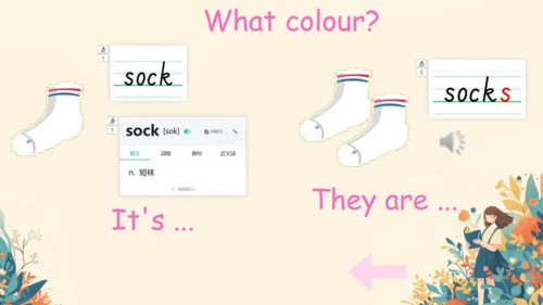 U5 My clothes 单词导学课件（图片版共18页）