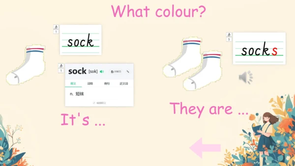 U5 My clothes 单词导学课件（图片版共18页）