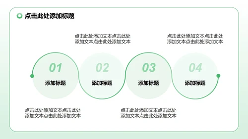 绿色渐变插画风暑假安全教育主题PPT模板