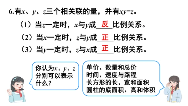 新人教版数学六年级下册4.8.练习课（正比例和反比例）课件（42张PPT)