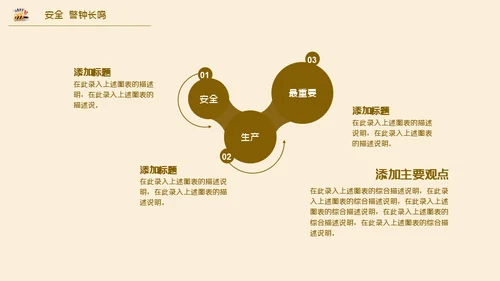 安全生产重于泰山施工安全通用PPT模板