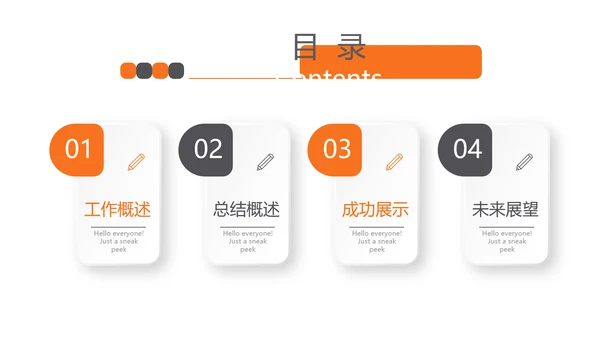 汽车销售年年终总结动态PPT