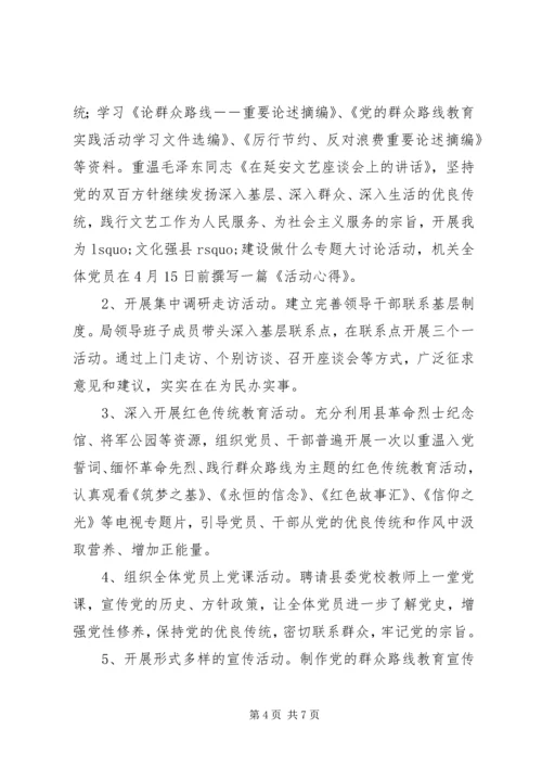 群众路线宣传方案.docx