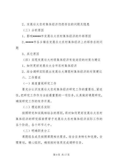 课题调研方案(精).docx