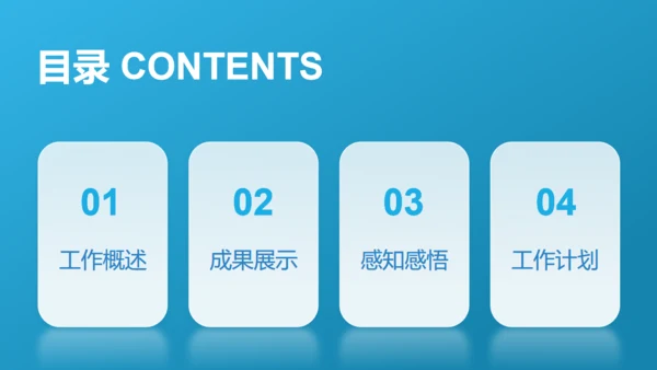 工作总结项目复盘汇报蓝色通用PPT模板