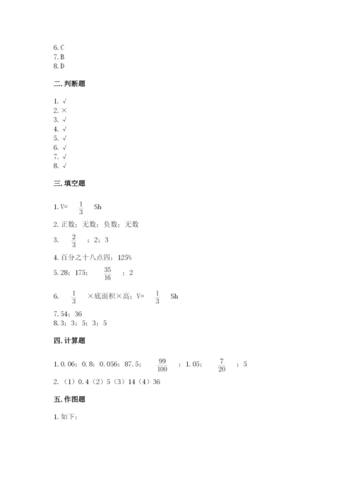 冀教版六年级下册期末真题卷【考点梳理】.docx