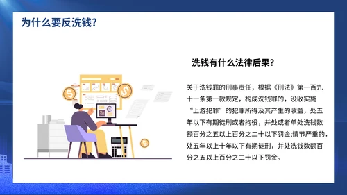 打击洗黑钱知识培训通用PPT模板
