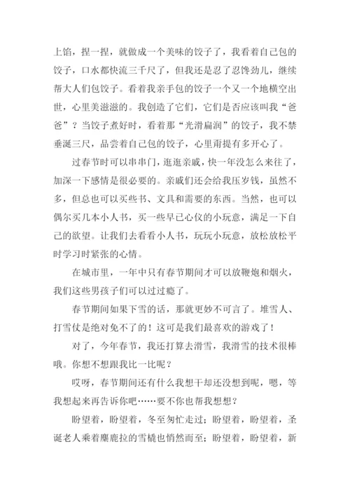 关于春节的作文750字.docx