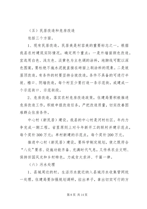 农村面貌改造提升行动推进会讲话.docx